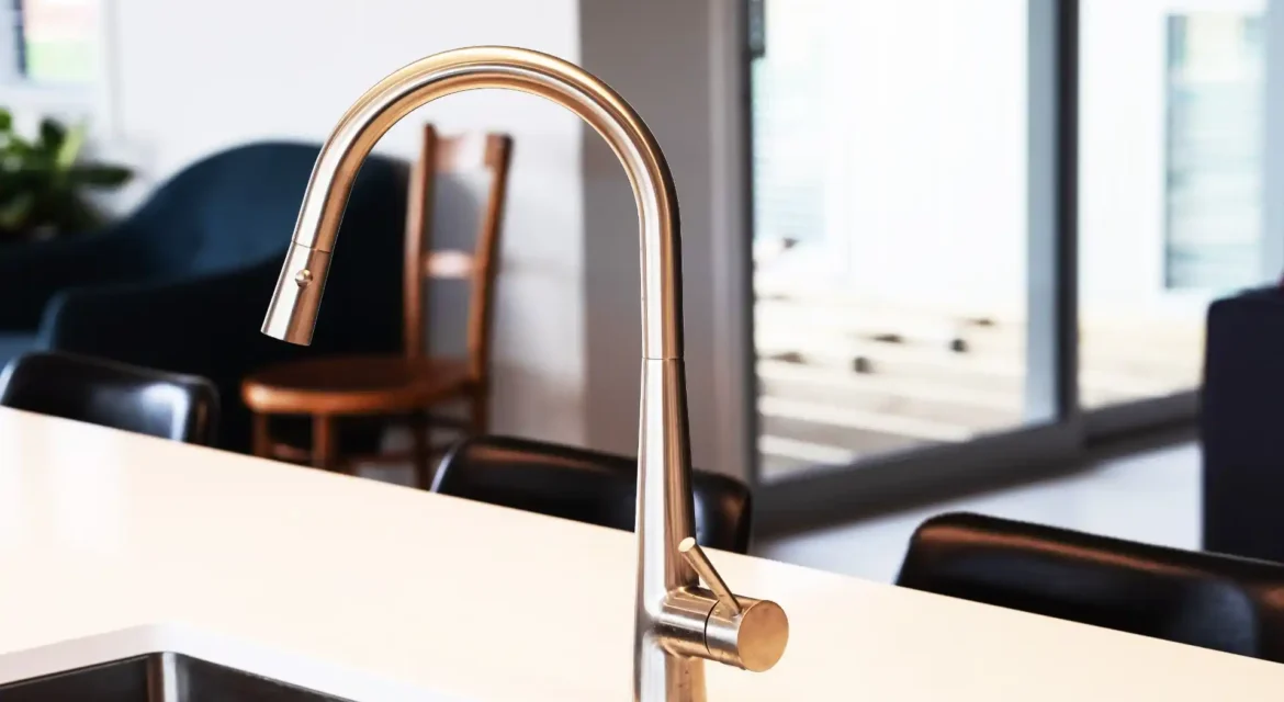 Experienced kitchen designer measuring and planning layout for custom kitchen renovation in Paraparaumu home